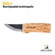 Roselli Vaarinpuukko Visa/turkistupella - puukko vasen sivu vaakataso - Puukot - 6430056850139 - 5