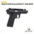 Ruger Mark IV 22/45 Tactical pienoispistooli - Pienoispistoolit - 736676401499 - 6