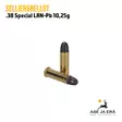 Sellier & Bellot .38 Special LRN-Pb 10,25 revolverinpatruuna - Revolverin patruunat - 8590690311019 - 2