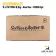 Sellier & Bellot 9 mm Luger TFMJ 8,0g NonTox pistoolinpatruuna - 9mm pistoolin patruunat - 8590690311569 - 12