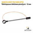 Shibuya Sight Pin Fiber Optic 12 mm, yleiskuva - Tähtäimen varaosat - 2000001400029 - 6