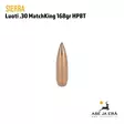 Sierra MatchKing .30/7.62mm (.308) 168gr HPBT 100 kpl - .30 luodit - 092763022009 - 6