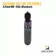 SIG Sauer 1911 We The People 4,5mm BB CO2 ilmapistooli, blowback - edestä - BB kuula ilmapistoolit - 798681587889 - 3