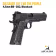 SIG Sauer 1911 We The People 4,5mm BB CO2 ilmapistooli, blowback - oikealta takaviistosta - BB kuula ilmapistoolit - 798681587889 - 7