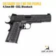 SIG Sauer 1911 We The People 4,5mm BB CO2 ilmapistooli, blowback - oikealta sivusta - BB kuula ilmapistoolit - 798681587889 - 6