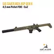 Sig Sauer MCX ASP Gen II 4,5mm FDE - CO2 ilmakiväärit - 798681662449 - 8