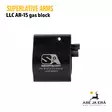 Superlative Arms LLC AR-15 gas block säädettävä kaasuportti .625" solid - AR osat - 533829 - 4