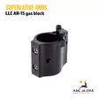Superlative Arms LLC AR-15 gas block säädettävä kaasuportti .625" solid - AR osat - 533829 - 5