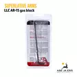 Superlative Arms LLC AR-15 gas block säädettävä kaasuportti .625" solid - AR osat - 533829 - 7