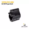Superlative Arms LLC AR-15 gas block säädettävä kaasuportti .625" solid - AR osat - 533829 - 2