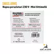 Swiss Arms nopea peruslaturi 230V Airsoft laturi mini-liittimellä - Myyntipakkaus EAN näkyvissä - Airsoft-akut ja laturit - 3559966033579 - 14