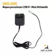 Swiss Arms nopea peruslaturi 230V Airsoft laturi mini-liittimellä - Edestä johto sykkyrällä - Airsoft-akut ja laturit - 3559966033579 - 6