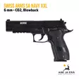 Swiss Arms SA Navy Pistol XXL Blowback CO2 6 mm airsoft pistooli - Pistoolit ja -revolverit - 3559962805149 - 1