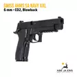 Swiss Arms SA Navy Pistol XXL Blowback CO2 6 mm airsoft pistooli - Pistoolit ja -revolverit - 3559962805149 - 5