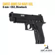 Swiss Arms SA Navy Pistol XXL Blowback CO2 6 mm airsoft pistooli - Pistoolit ja -revolverit - 3559962805149 - 2