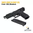 Swiss Arms SA Navy Pistol XXL Blowback CO2 6 mm airsoft pistooli - Pistoolit ja -revolverit - 3559962805149 - 11