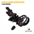 TruGlo Carbon Hybrid Micro 5-pin tähtäin - Taljajousen tähtäimet - 788130020289 - 6