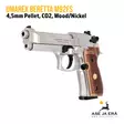 Umarex Beretta M92FS Wood/Nickel 4,5mm Pellet CO2 ilmapistooli - Ilma-aseluoti ilmapistoolit - 4000844341969 - 7