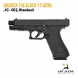 Umarex T4E Glock 17 Gen5 .43 CO2 Blowback kumikuula ilmapistooli - Luisti taaksevedettynä - T4E Defence kuula-aseet - 4000844771759 - 13