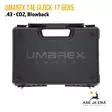 Umarex T4E Glock 17 Gen5 .43 CO2 Blowback kumikuula ilmapistooli - Kuljetuslaukku - T4E Defence kuula-aseet - 4000844771759 - 15