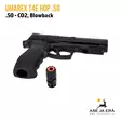 Umarex T4E HDP 50 11J CO2 Blowback kumikuula ilmapistooli - Vaakatasossa lipas irroitettuna kuvassa - T4E Defence kuula-aseet - 4000844660039 - 9