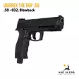 Umarex T4E HDP 50 11J CO2 Blowback kumikuula ilmapistooli - Vasemmalta etuviistosta - T4E Defence kuula-aseet - 4000844660039 - 3