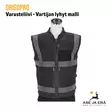 Origopro Varusteliivi Vartijan lyhyt malli, M-L - puettuna edestä - Työvaatetus - 6430016131049 - 3