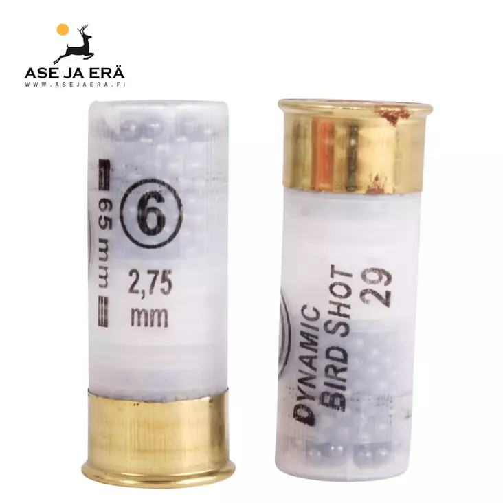 12/65 Geco Dynamic Bird Shot 29g 2,75mm haulikonpatruuna - Haulikon ratapatruunat - 4000294002359 - 3