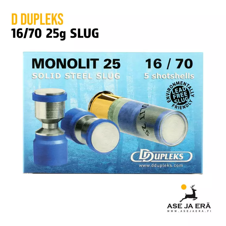 16/70 DDupleks Monolit 25g 5 kpl - Täyteiset - 4751007981019 - 1