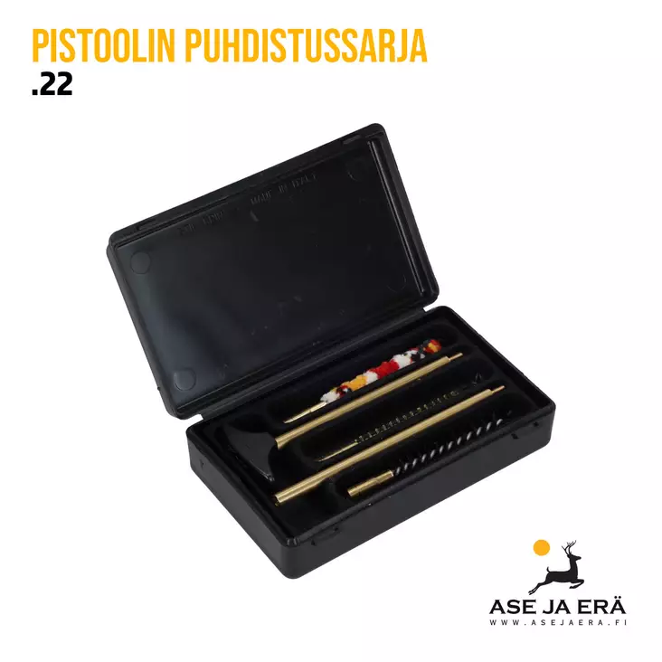 22/5,6 pistoolin puhdistussarja - Puhdistussarjat ja -harjat - 6438418001359 - 2