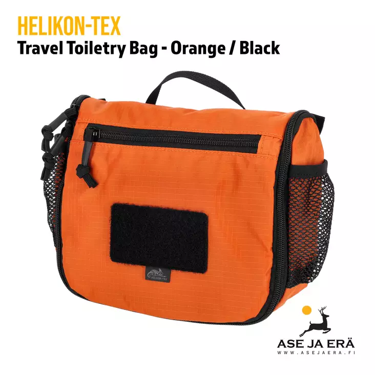 Helikon-Tex Travel Toiletry Bag Orange/Black A - Reput ja laukut - 5908218749979 - 1