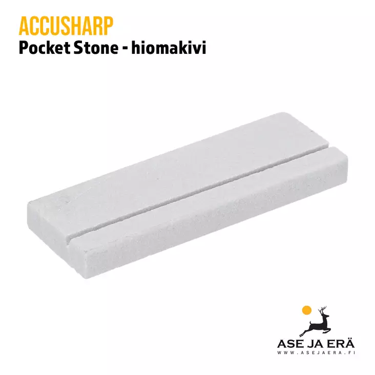 Accusharp Natural Arkansas Pocket Stone hiomakivi - Teroittimet - 015896000249 - 1