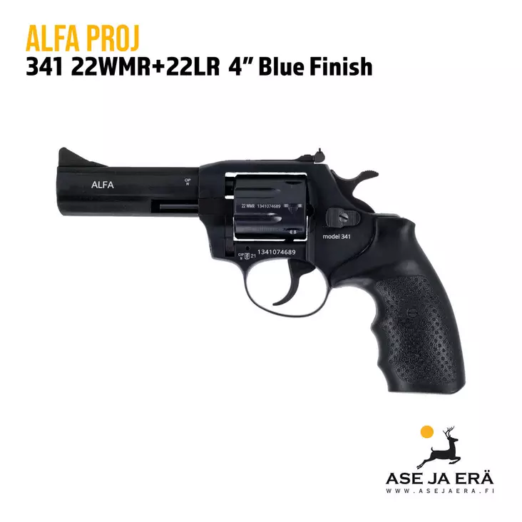 Alfa Proj 341 4" 22LR + 22 WMR revolveri - Pienoisrevolverit - 1341074689 - 1