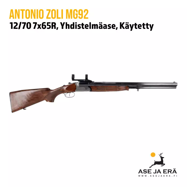 Antonio Zoli MG 92 12/70, 7x65R Käytetty drillinki - Käytetyt yhdistelmäaseet - 231909 - 1