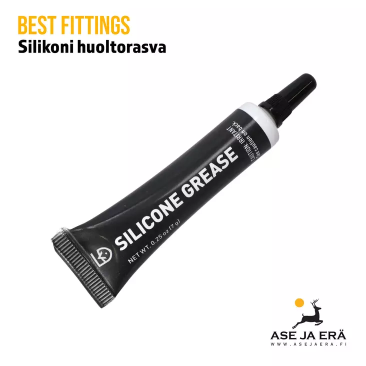 Best Fittings silikonihuoltorasva täyttöadaptereille ja ilma-aseille - Adapterit ja liitäntäsarjat - 021563261189 - 7