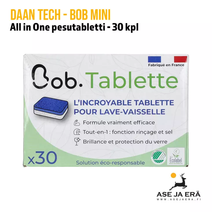 Bob All in One pesutabletti myyntipakkaus - Muut retkeilytarvikkeet - 3770017814309 - 1