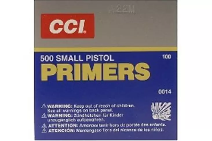 CCI 500 Small Pistol Nalli - Pistoolinallit - 076683000149 - 1