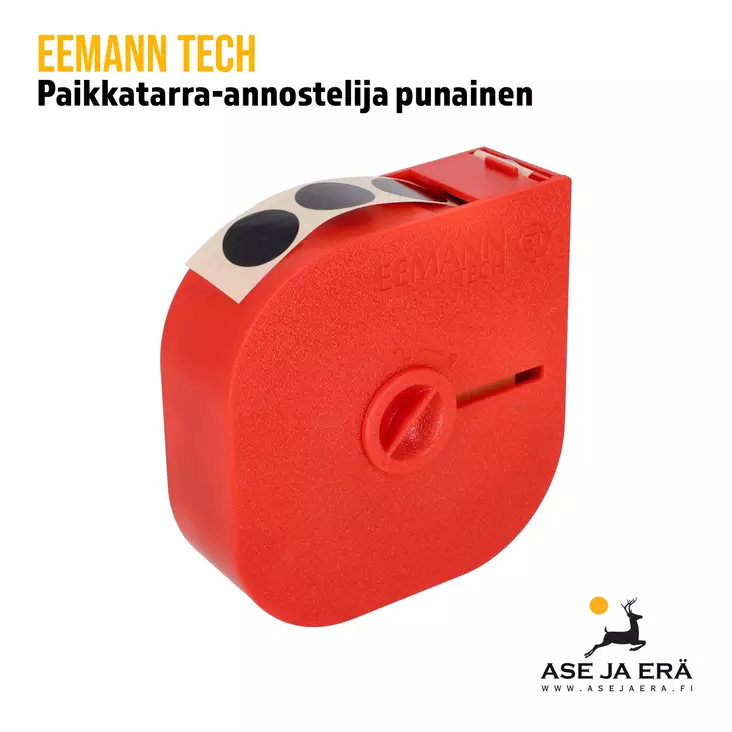 Eemann Tech paikkatarra-annostelija punainen - Paikkatarrat ja -annostelijat - 2001000277759 - 1
