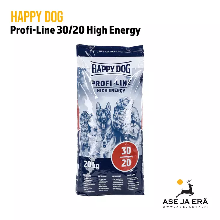 Happy Dog Profi-Line 30/20 High Energy koiraruokaa - Happy dog koiranruoka - 4001967012699 - 1