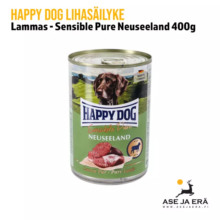 Happy Dog Sensible Pure Neuseeland lihasäilyke Lammas - Lihasäilykkeet ja makkarat - 4001967156089 - 4