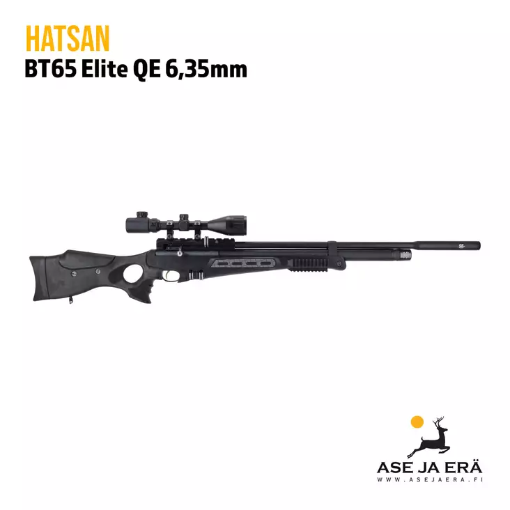 Hatsan BT65 SB Elite QE synteettinen 6,35mm ilmakivääri - 6,35 mm PCP paineilmakiväärit - 067609 - 5
