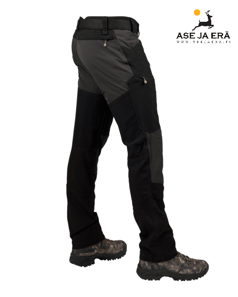 Haunter Nora stretch-housut, musta - Erä- ja vaellushousut - 7340143706579 - 1