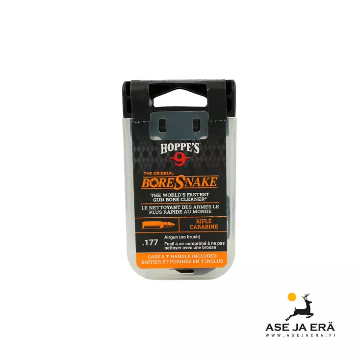 Hoppes BoreSnake 177 / 4,5mm ilmakivääri - Puhdistusnarut - 026285000979 - 1