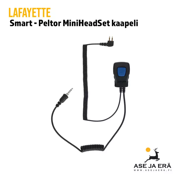 Lafayette Smart Peltor MiniHeadSet liitäntäkaapeli - Liitäntäkaapelit ja monofonit - 7332020061239 - 8