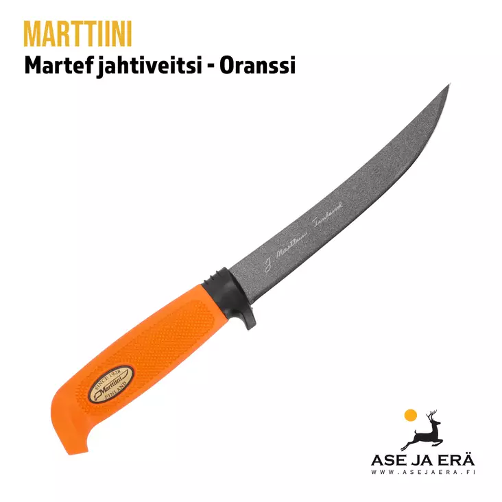 Marttiini Martef Jahtiveitsi Oranssi - Yleiskuva - Avaus- ja nylkyveitset - 6416885561569 - 8