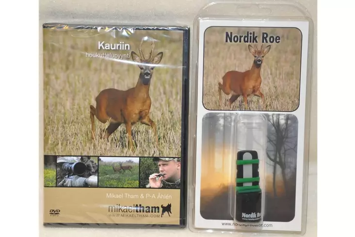 Nordik Roe Pilli + DVD Kauriin Houkutuspyynti - Sorkkaeläinpillit - 2049563770669 - 3