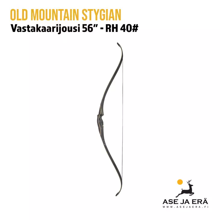 Old Mountain Stygian 56" RH 40# vastakaarijousi - Yleiskuva - Vastakaarijouset - 6426003996999 - 1