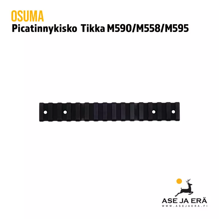 Osuma Picatinny kisko Tikka M590/M558/M595 - Kiskot, kiilat, palat ja muut jalustat - 6430068624049 - 1