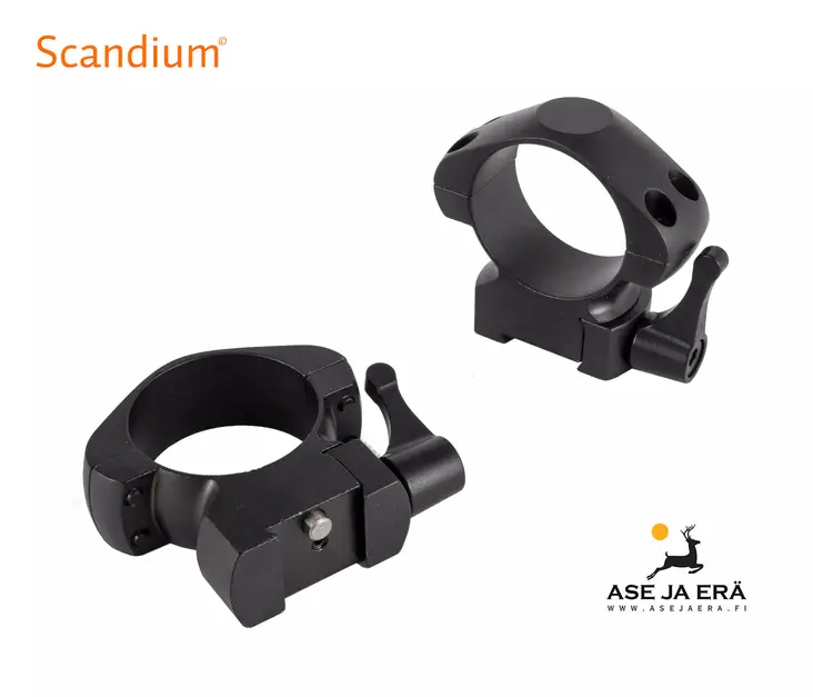 Scandium QD 30 mm renkaat Tikka - 30mm kiikarinrenkaat - 7340143713829 - 1