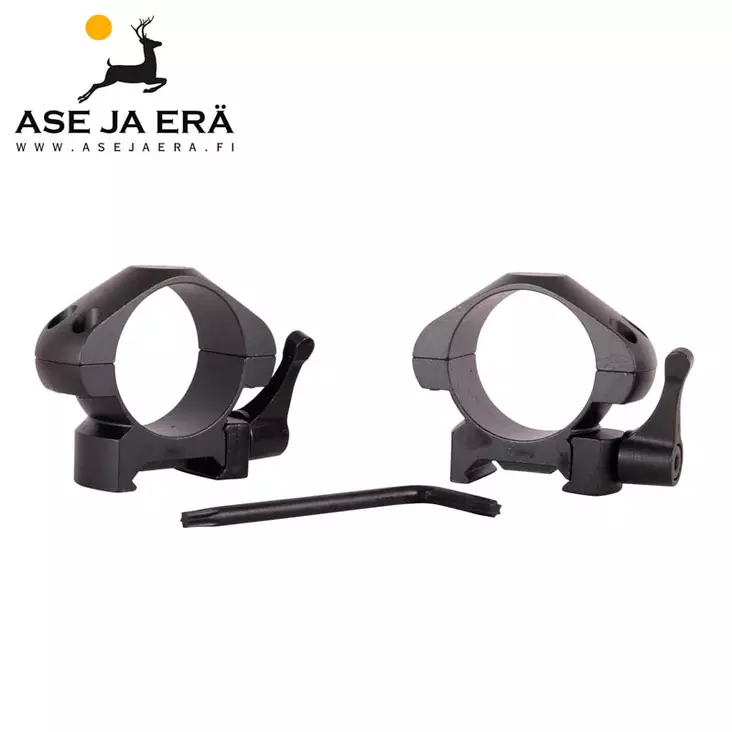 Scandium W-QR 30 mm renkaat Weaver - 30mm kiikarinrenkaat - 7340143713799 - 3